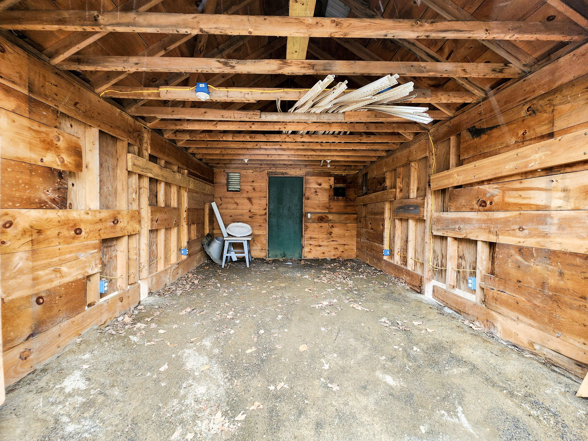 96 Chick Hill Road Clifton, ME 04428 - Photo 41 of 50 Inside Green Shed
