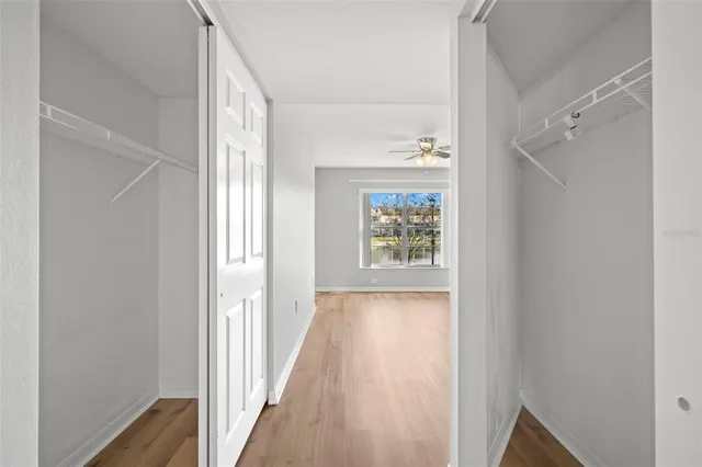 a view of an front door