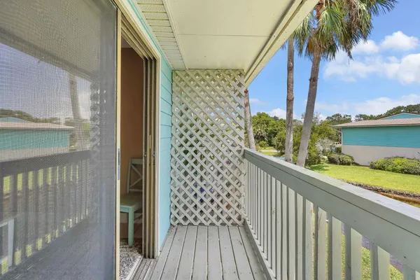 a view of a lake with a city view