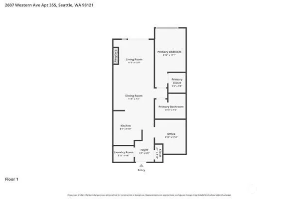 $525,000 | 2607 Western Avenue, Unit 355, Seattle, WA 98121