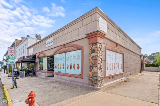 a sign on the side of a building