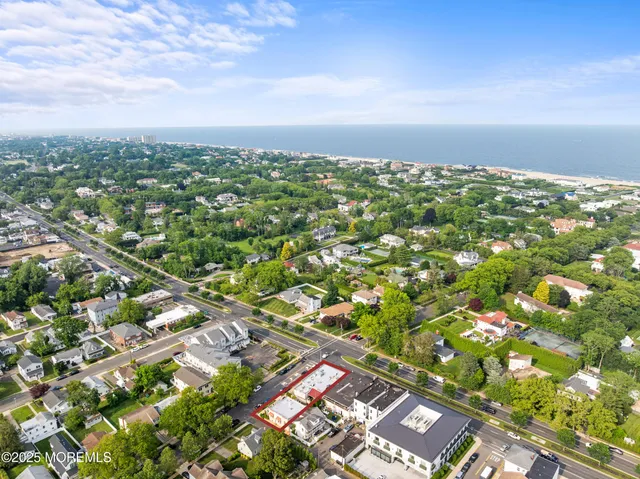 an aerial view of a city with lots of residential buildings