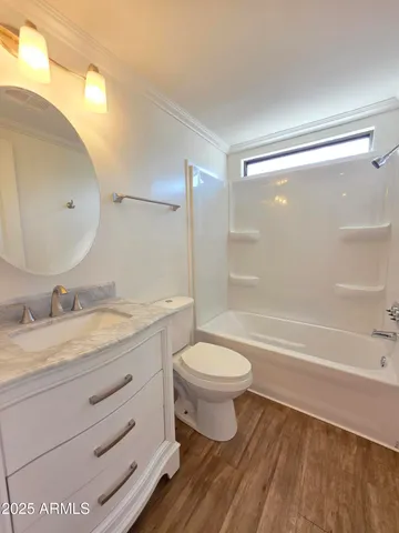 a view of empty room with windows