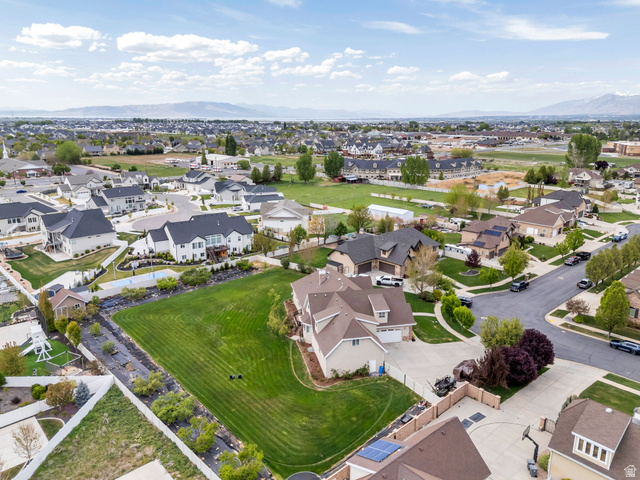 1355 West 1000 South Mapleton, UT 84664 - Photo 69 of 74 Aerial view of residential area featuring mountains