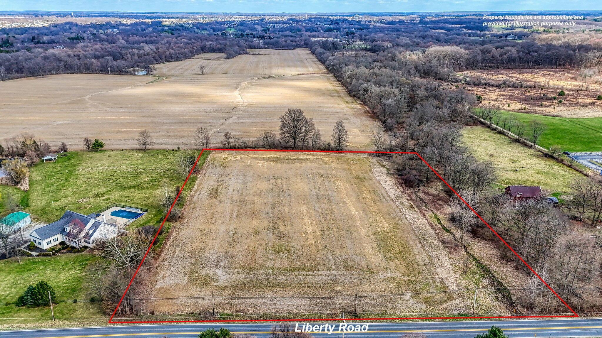0 Liberty Road Delaware, OH 43015 - Photo 1 of 21 Liberty Road Property Outline 1