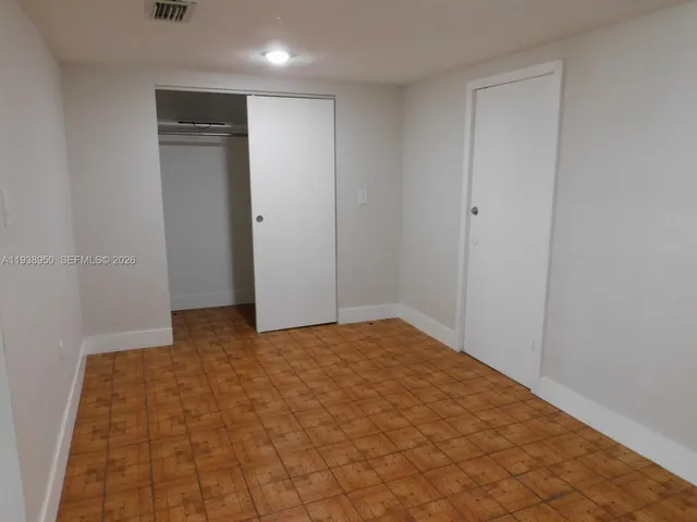 a view of empty room