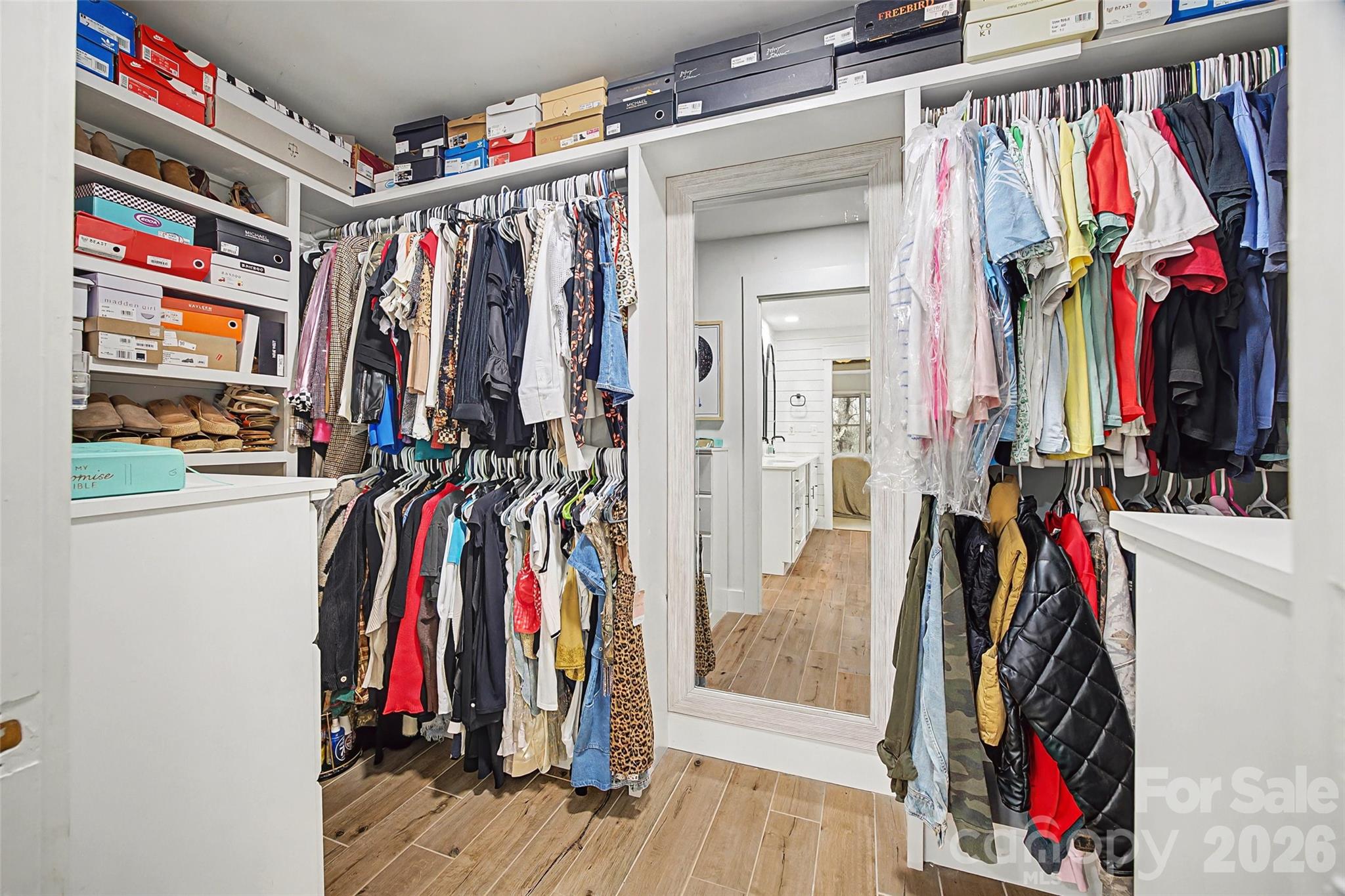 6396 Crosswinds Drive Clover, SC 29710 - Photo 21 of 47 a view of walk in closet with clothes