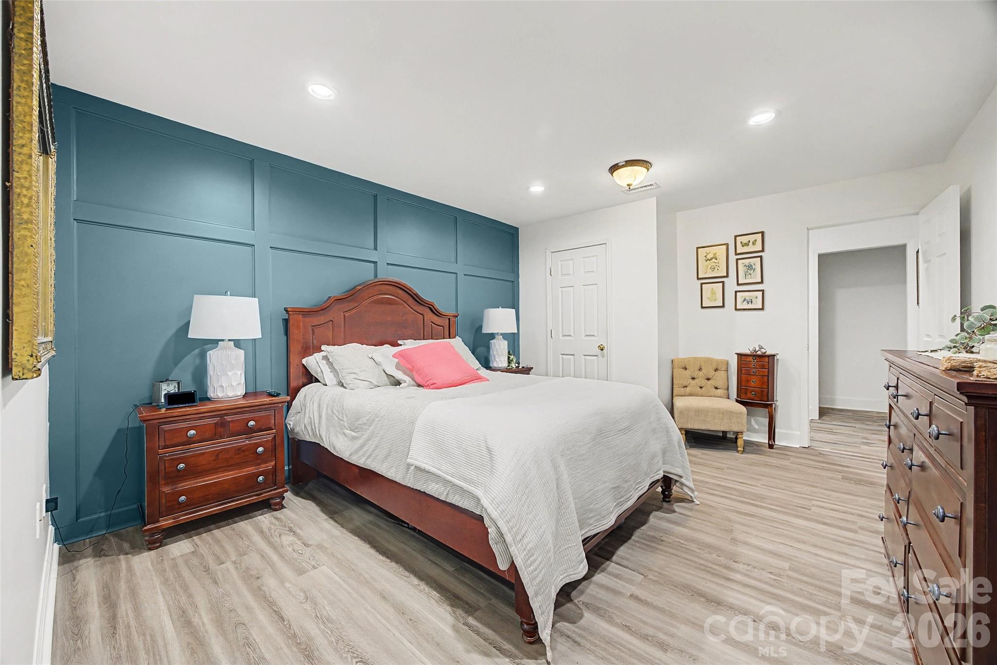 6396 Crosswinds Drive Clover, SC 29710 - Photo 34 of 47 a bedroom with a bed and a table