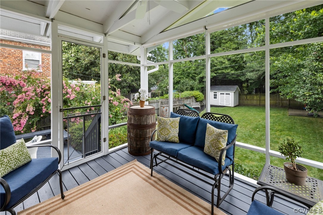 13 Lexington Road Richmond, VA 23226 - Photo 41 of 47 Breezy back porch