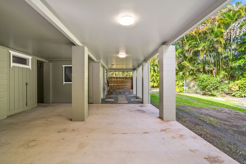 4485 Pilikoa Street Hanalei, HI 96714 - Photo 30 of 30 a view of a garden area with an outdoor space