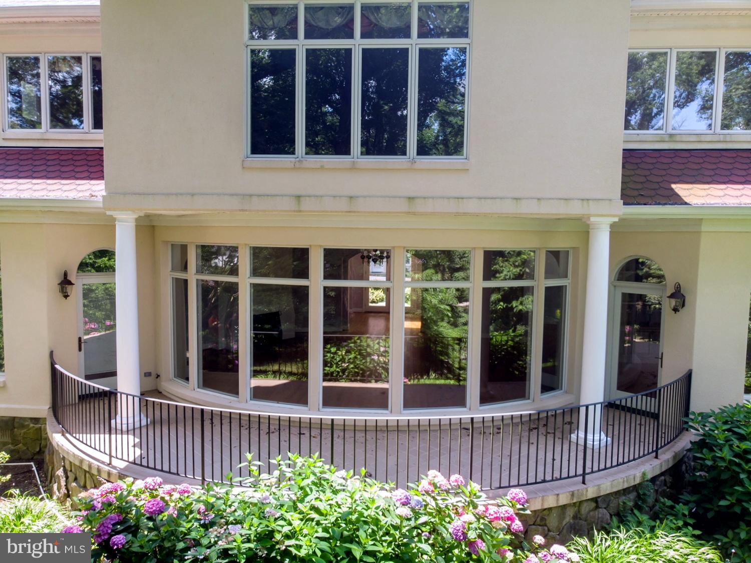 5825 Bayside Road St. Leonard, MD 20685 - Photo 8 of 30 Ariel of Veranda w/ access to Master & Library