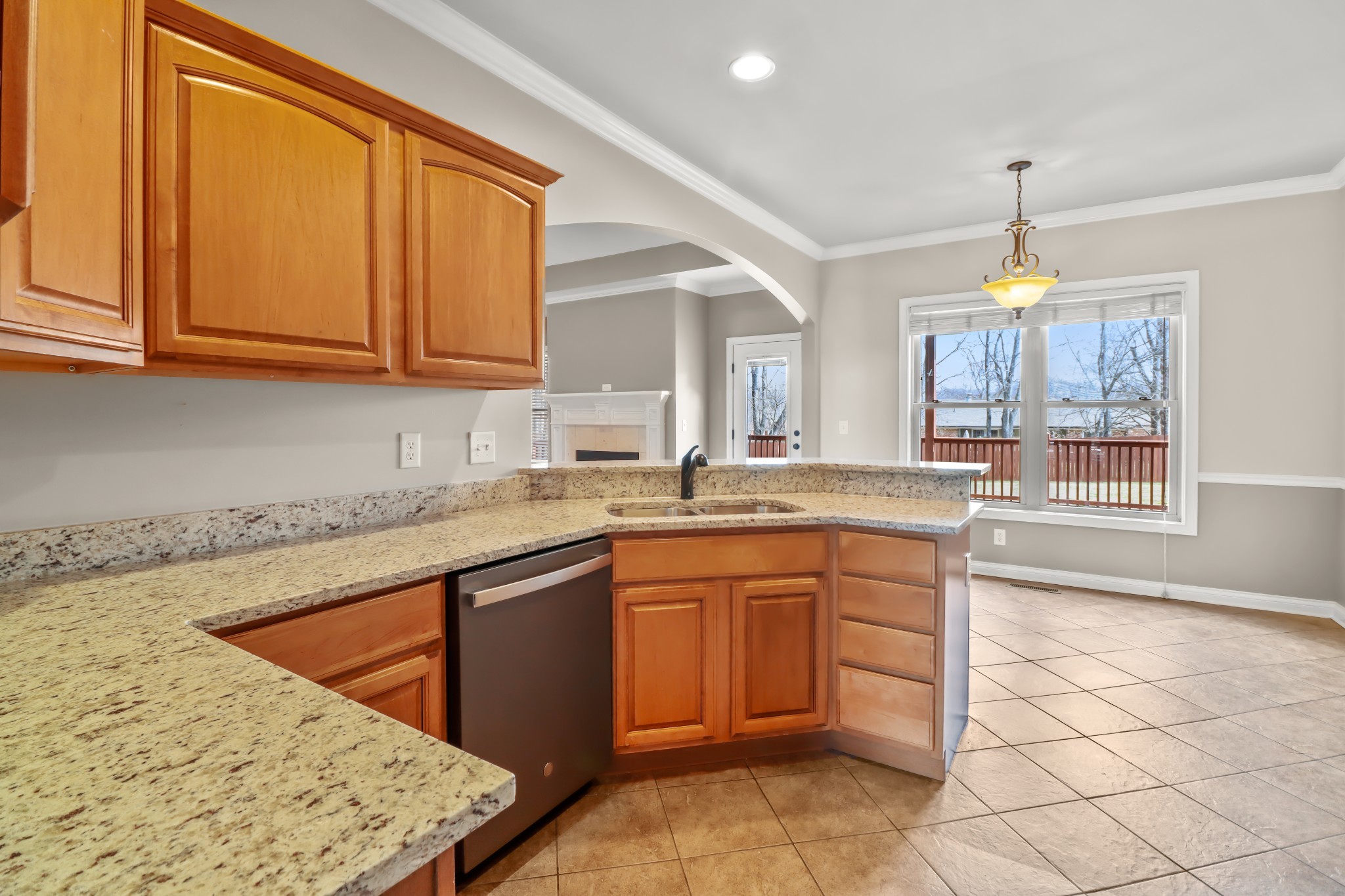 331 Tivoli Trail Springfield, TN 37172 - Photo 24 of 44 a kitchen with a sink cabinets and window