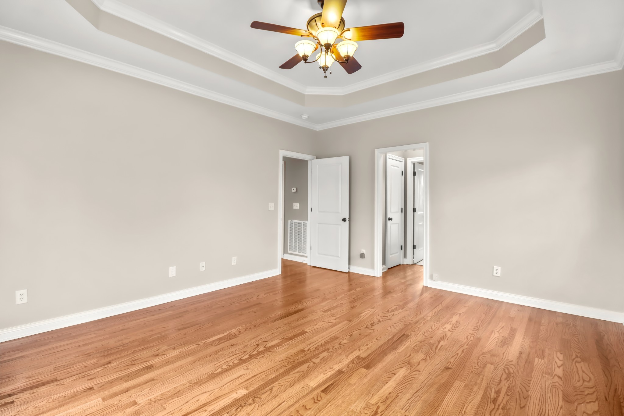 331 Tivoli Trail Springfield, TN 37172 - Photo 33 of 44 an empty room with wooden floor and windows