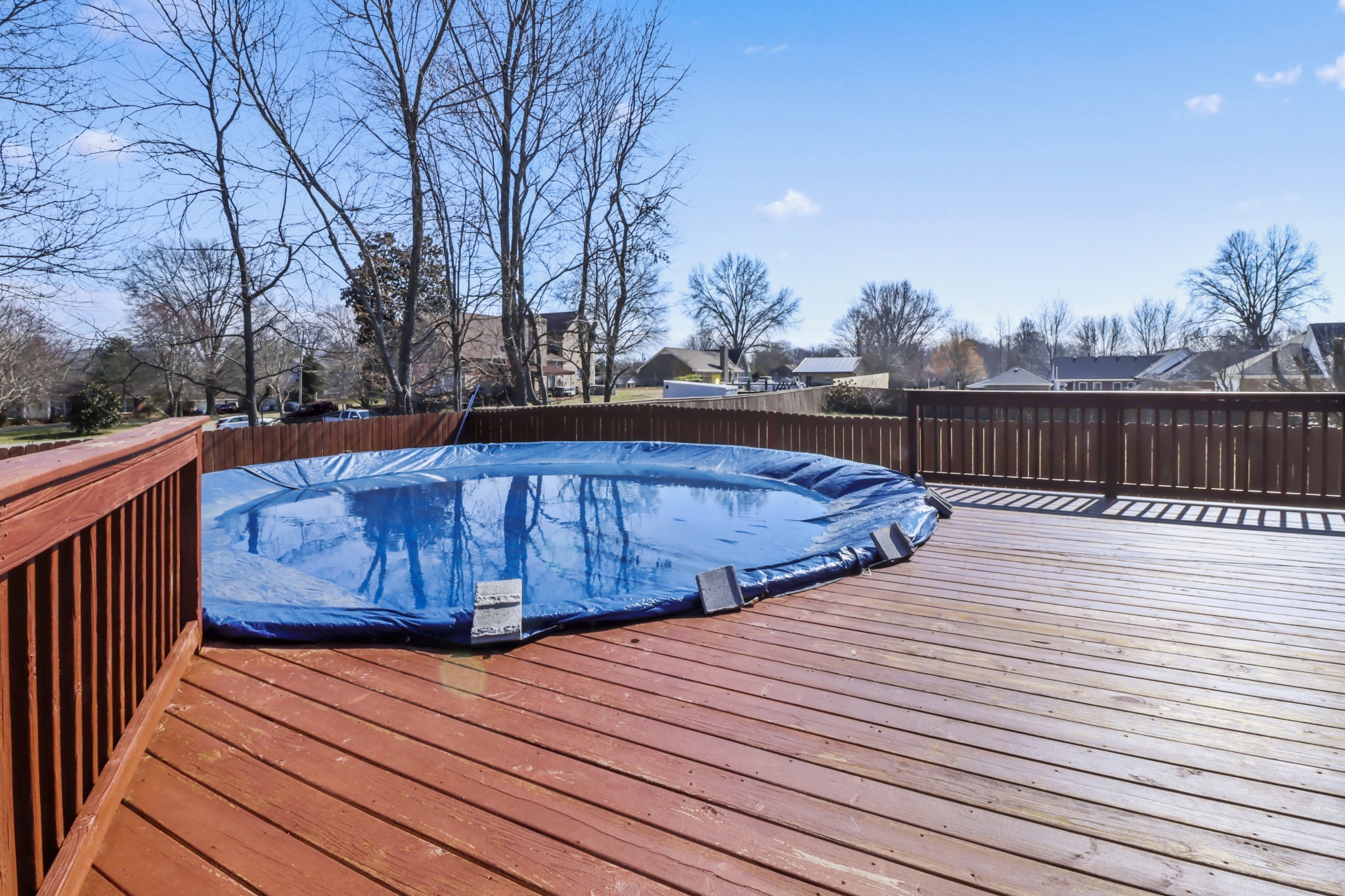 331 Tivoli Trail Springfield, TN 37172 - Photo 9 of 44 a view of a wooden deck