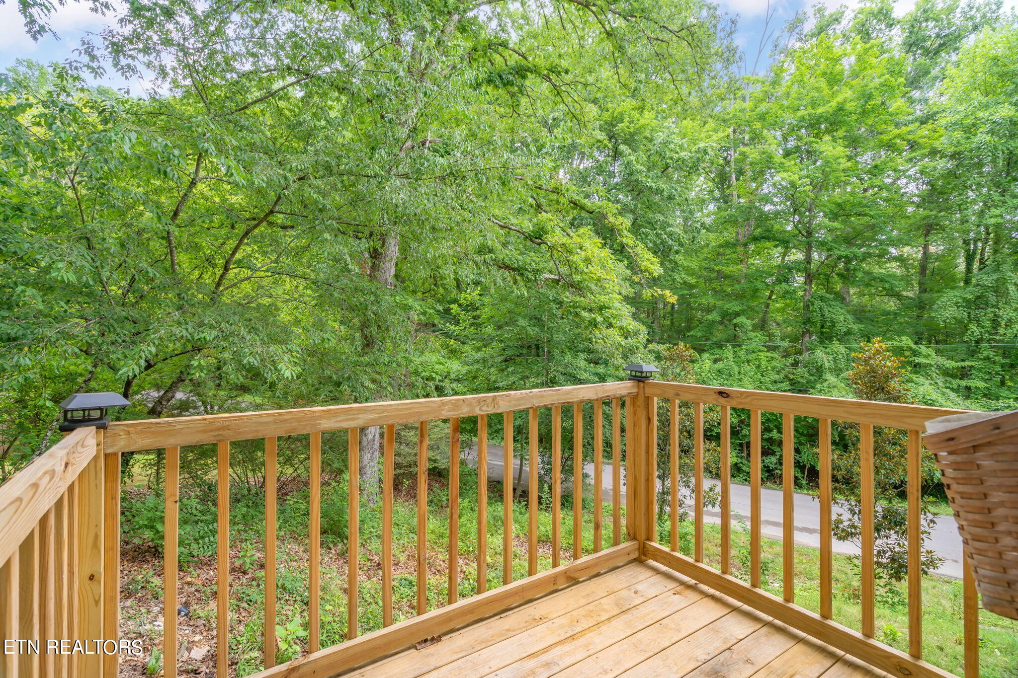 408 Delaware Avenue Oak Ridge, TN 37830 - Photo 10 of 35 a view of wooden deck and backyard