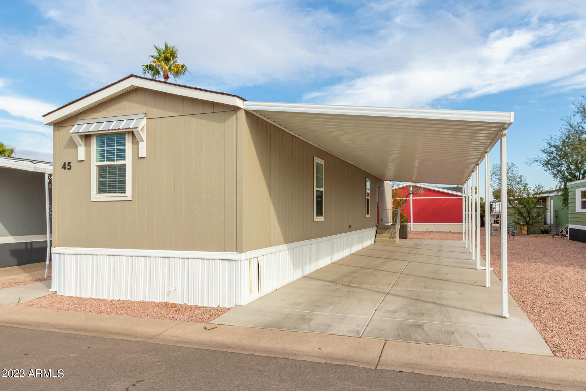 320 East McKellips Road, Unit 45 Mesa, AZ 85201 - Photo 6 of 23 Large Awning
