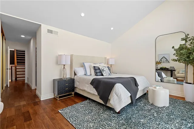 a view of a kitchen from the hallway