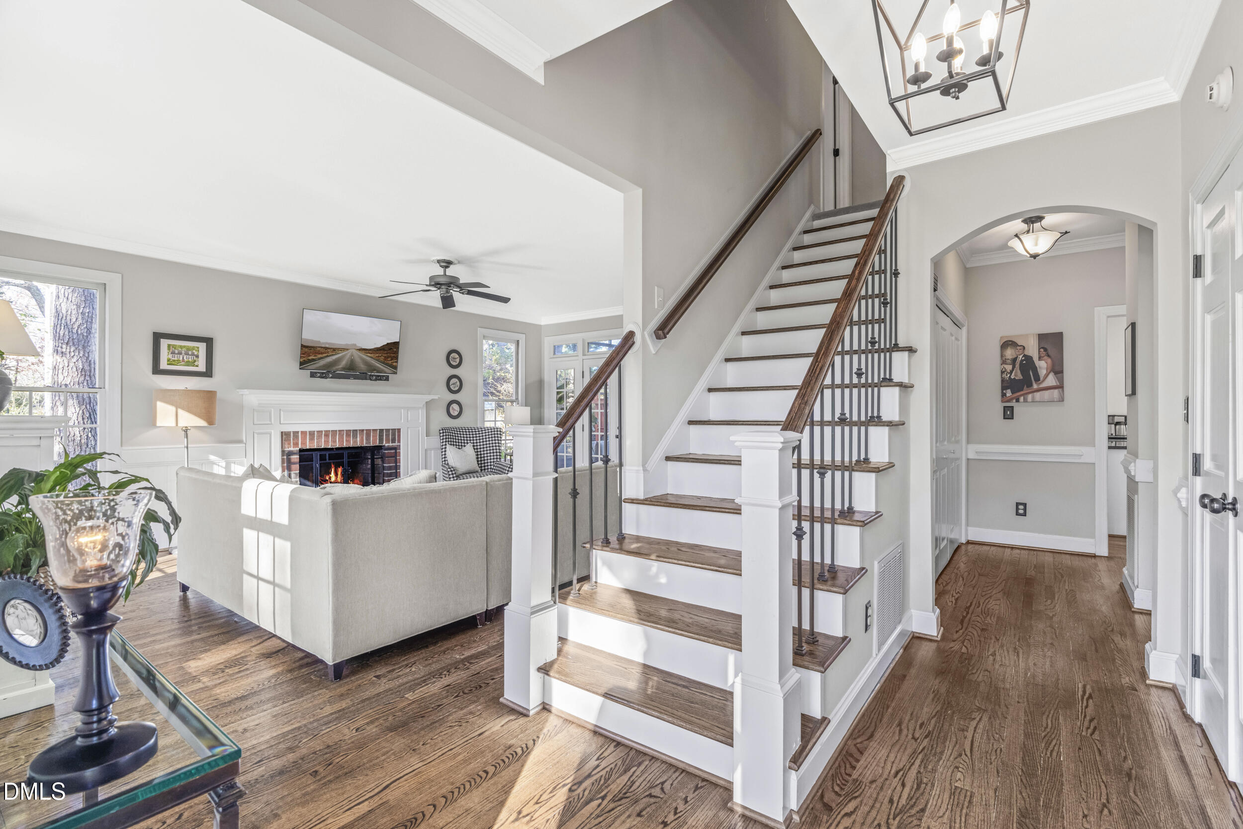 8809 Mourning Dove Road Raleigh, NC 27615 - Photo 12 of 53 staircase