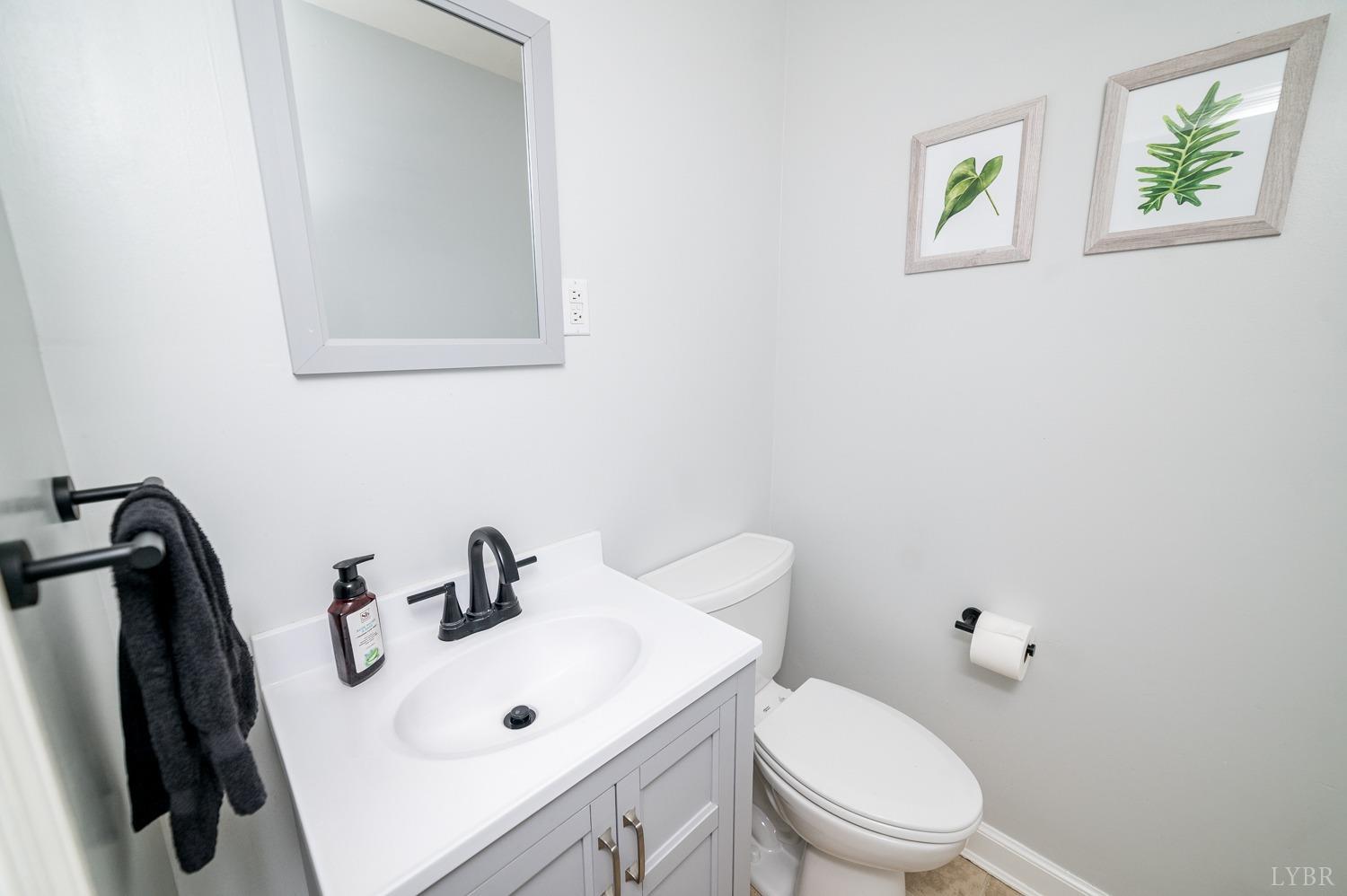286 Flat Woods Road Amherst, VA 24521 - Photo 20 of 58 a white toilet sitting next to a bathroom sink