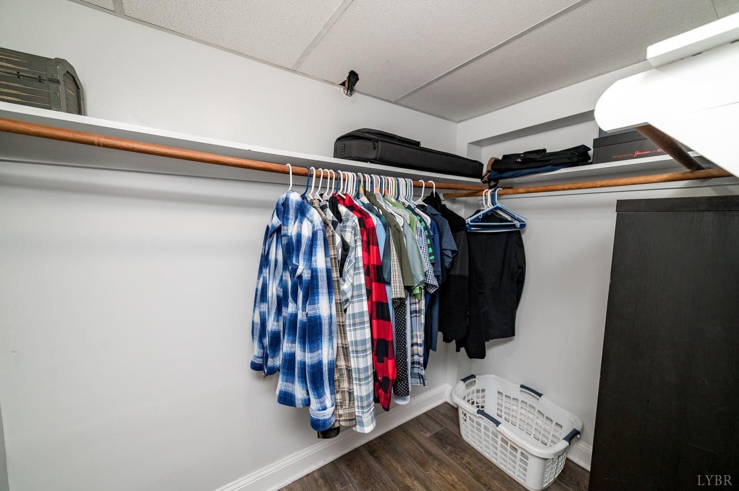 286 Flat Woods Road Amherst, VA 24521 - Photo 30 of 58 a view of walk in closet with clothes