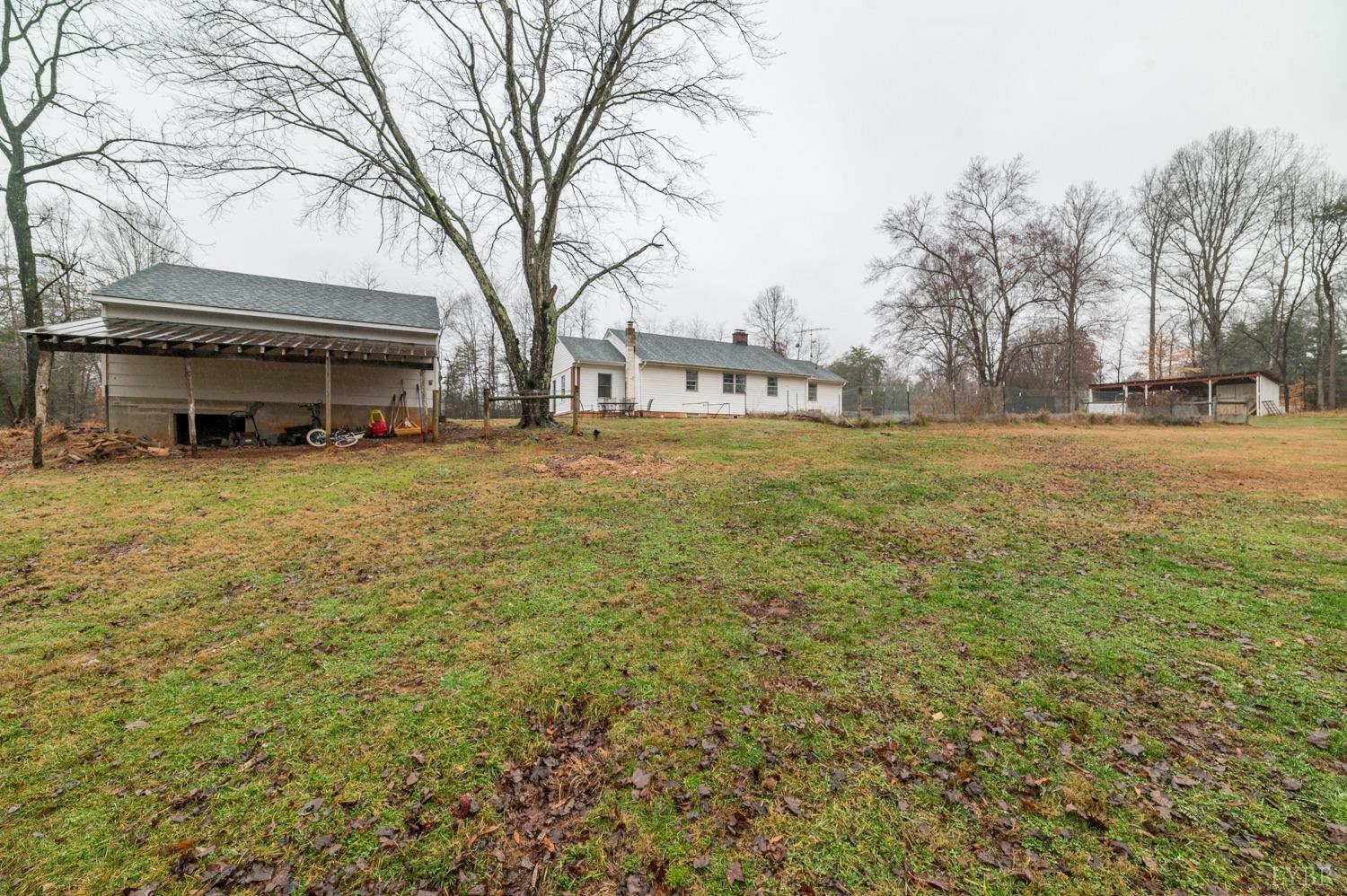 286 Flat Woods Road Amherst, VA 24521 - Photo 50 of 58 a view of a house with a yard