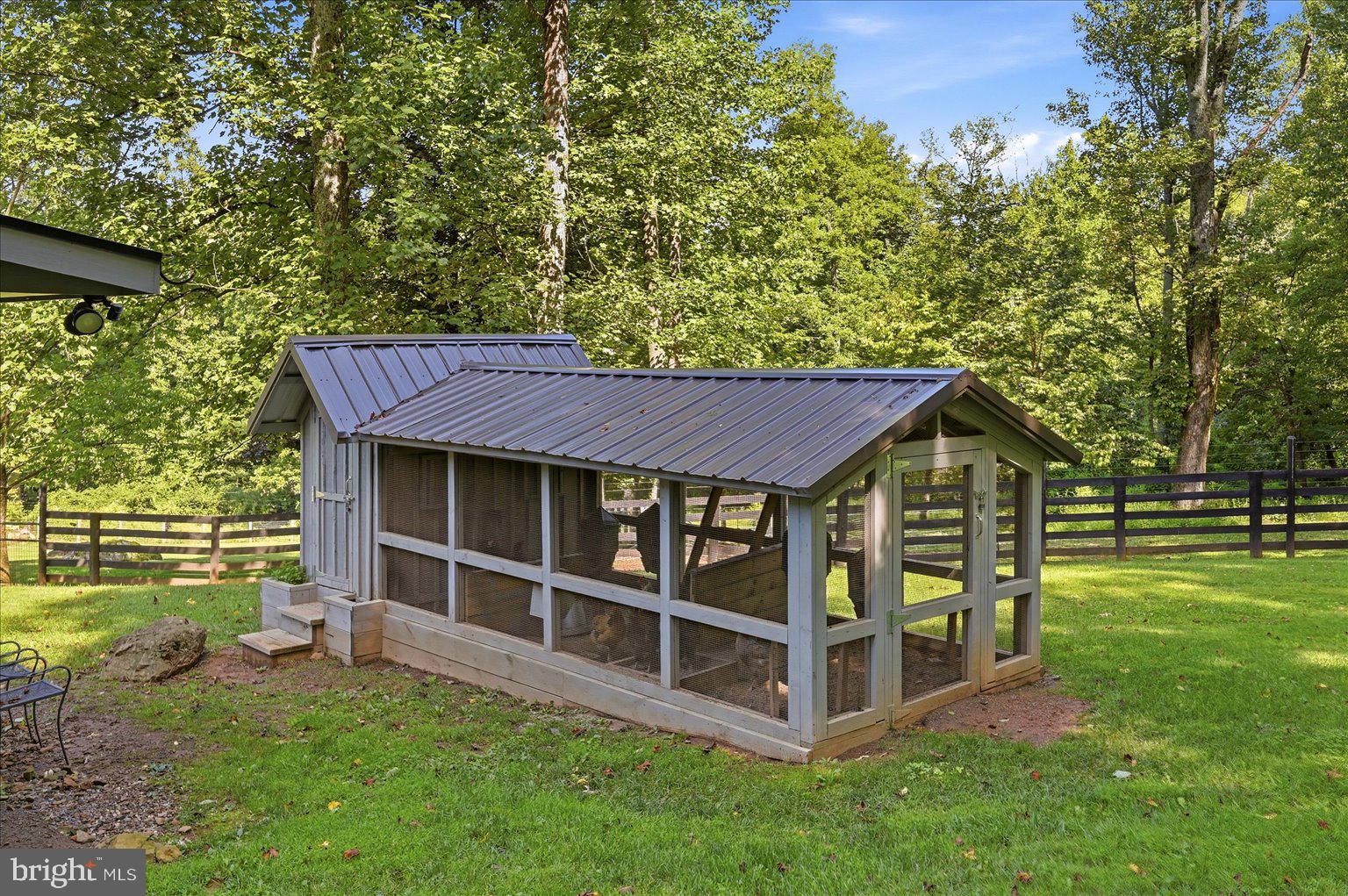 19233 Blue Ridge Mountain Road Bluemont, VA 20135 - Photo 90 of 118 Custom Built Predator-Proof Chicken Coop
