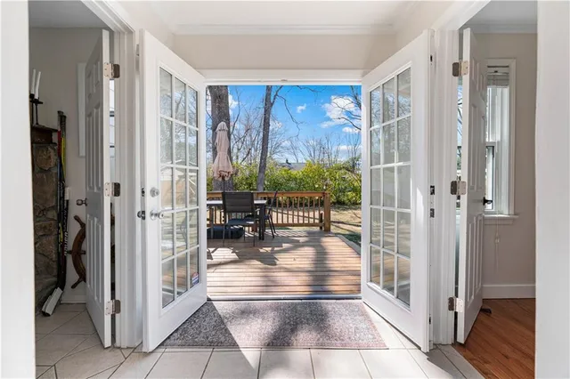 a view interior of the house and natural light