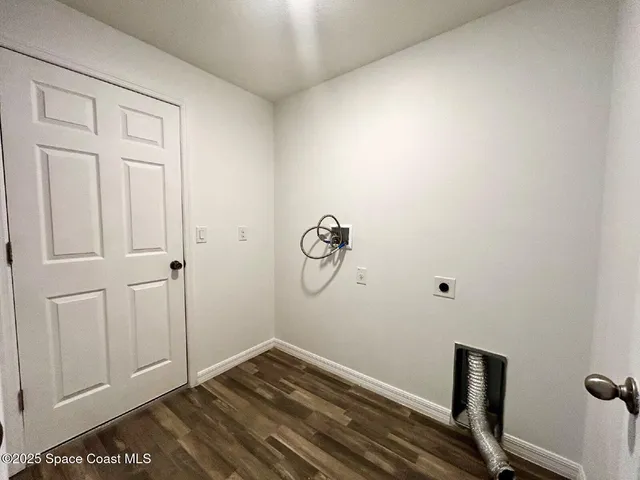 a backyard of a house