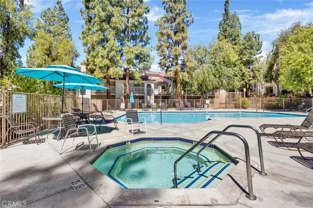 a view of a house with sitting area