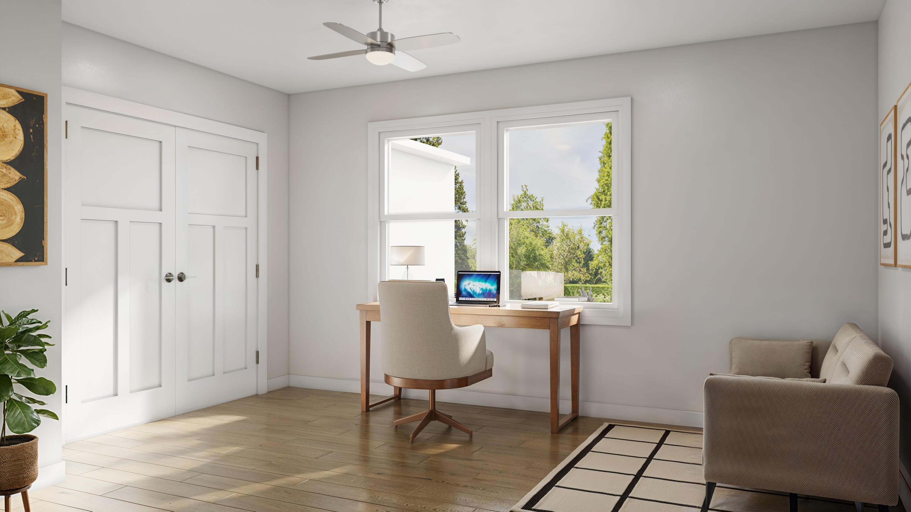 Lot 9 Foye Road Wiscasset, ME 04578 - Photo 6 of 27 the-alder-rendersofficebedroom3hi-res
