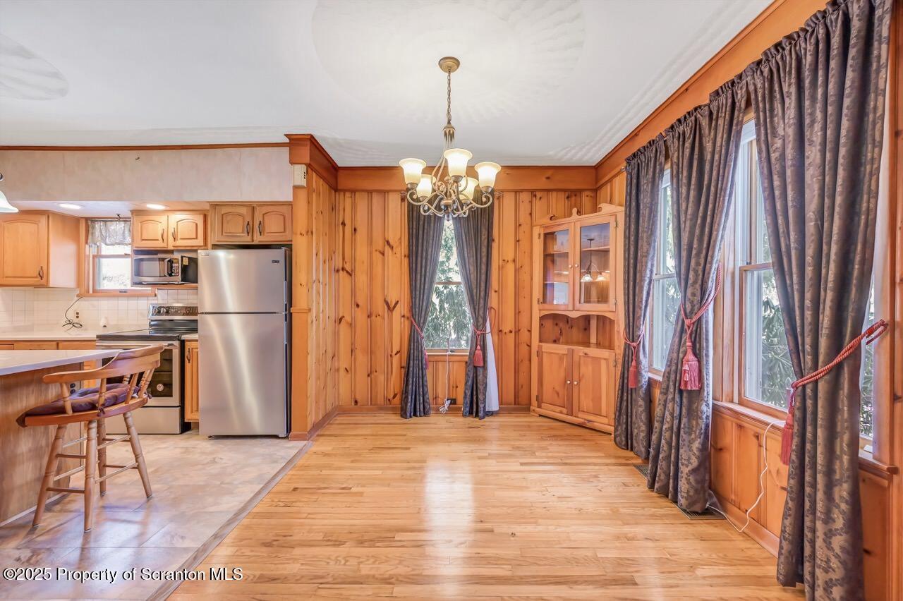9 Marcy Road Tunkhannock, PA 18657 - Photo 11 of 97 a view of a kitchen with furniture and chandelier