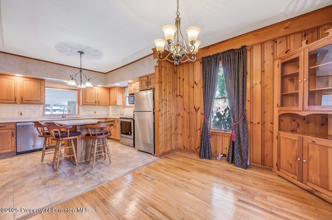 9 Marcy Road Tunkhannock, PA 18657 - Photo 12 of 97 a view of a dining room with furniture window and wooden floor