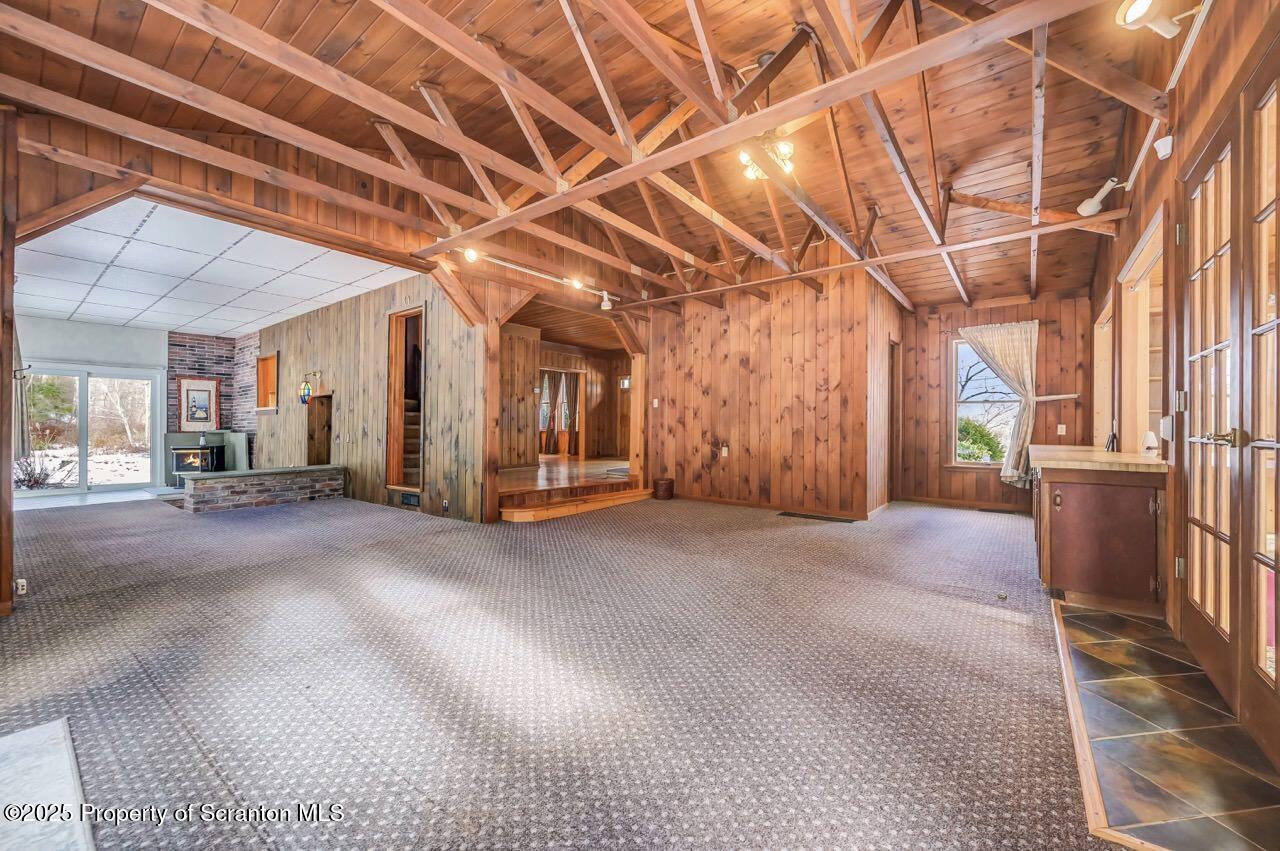 9 Marcy Road Tunkhannock, PA 18657 - Photo 30 of 97 a view of a room with wooden walls