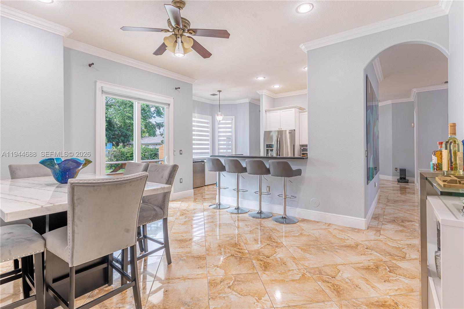 26602 Southwest 149th Court Homestead, FL 33032 - Photo 29 of 66 a view of a dining room with furniture window and outside view