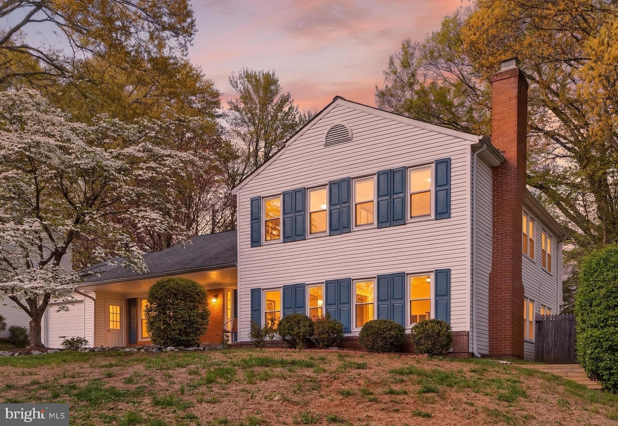 16 Redding Ridge Drive Gaithersburg, MD 20878 - Photo 1 of 53 Charming home bathed in twilight glow.