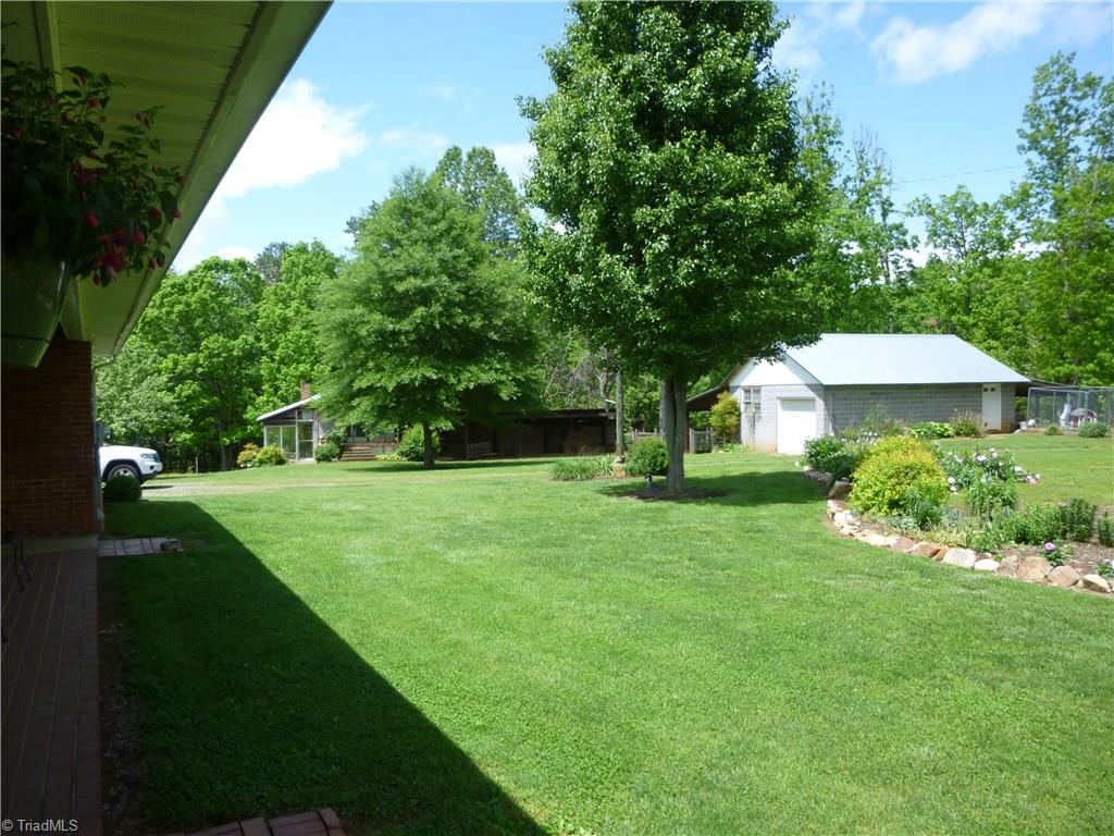 1476 Barker Road Roaring River, NC 28669 - Photo 20 of 29 Backyard view to left.