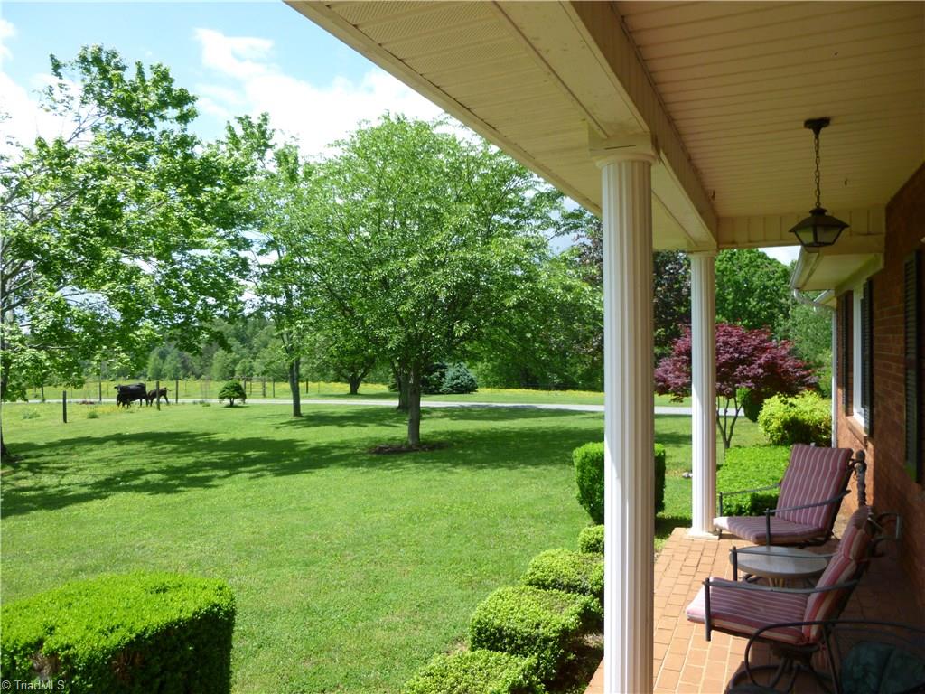 1476 Barker Road Roaring River, NC 28669 - Photo 24 of 29 Front porch view toward pasture.
