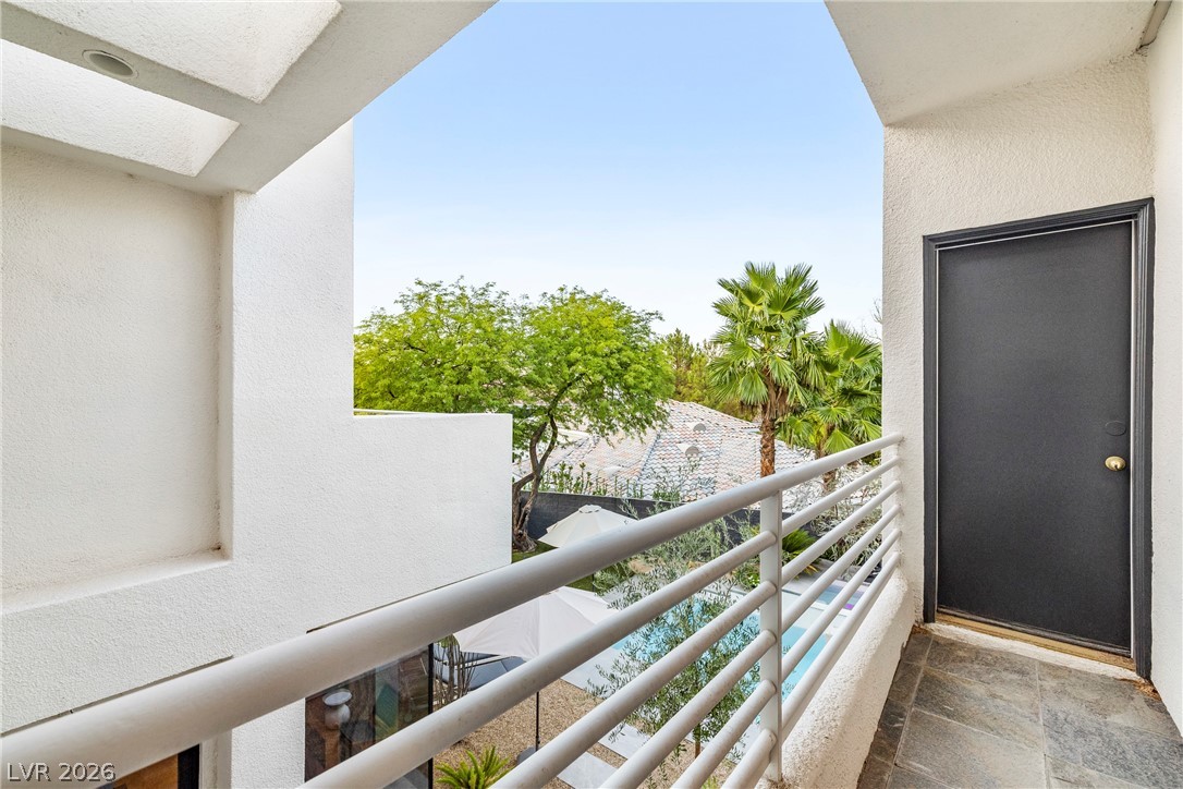 2000 Grouse Street Las Vegas, NV 89134 - Photo 34 of 89 An inviting balcony offers serene outdoor relaxation with a captivating view of the surrounding landscape.