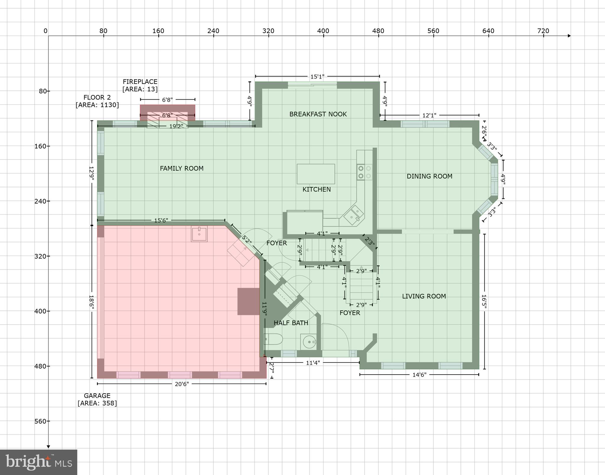 24834 Rivers Edge Road Millsboro, DE 19966 - Photo 39 of 39 GLA Floor Plan