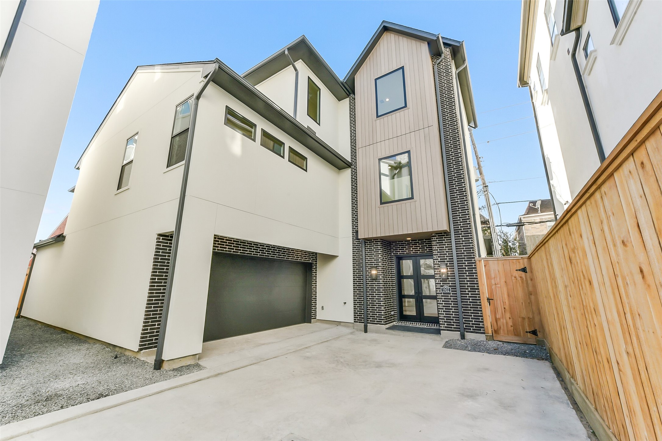a view of a house with a staircase