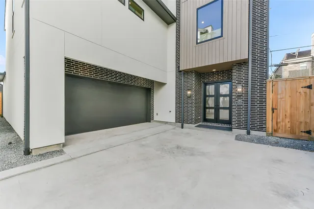 a view of front door of house