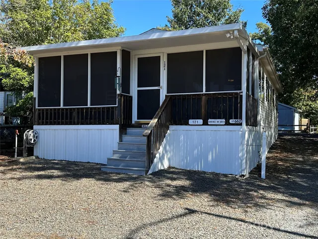 a view of outdoor space with deck