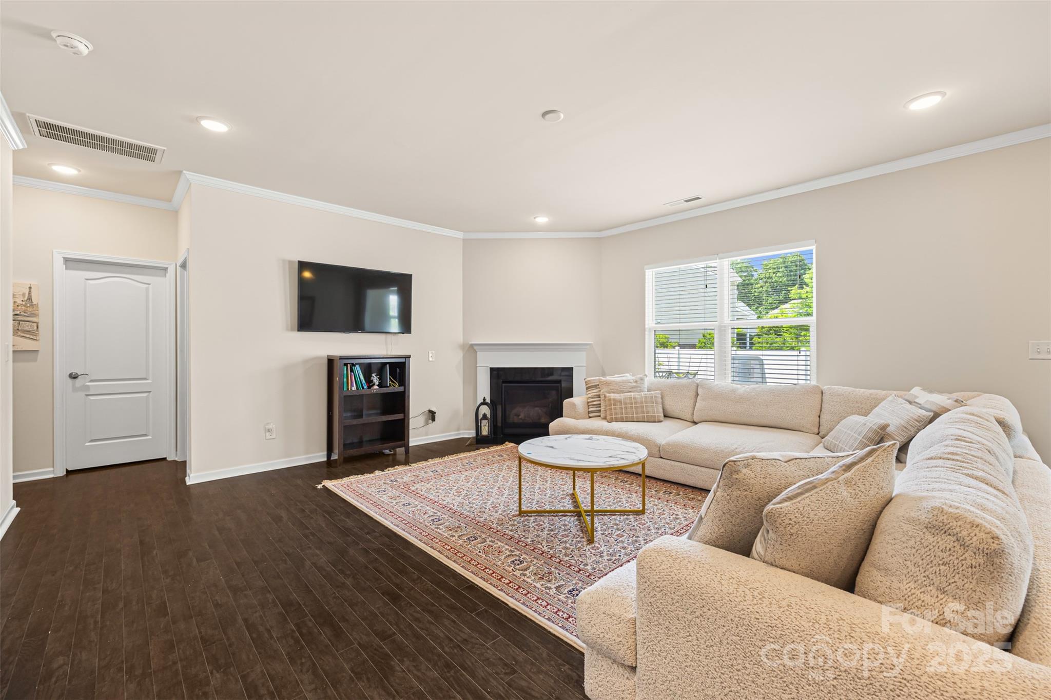 269 Keating Pl Drive Fort Mill, SC 29708 - Photo 12 of 48 a living room with furniture and a fireplace