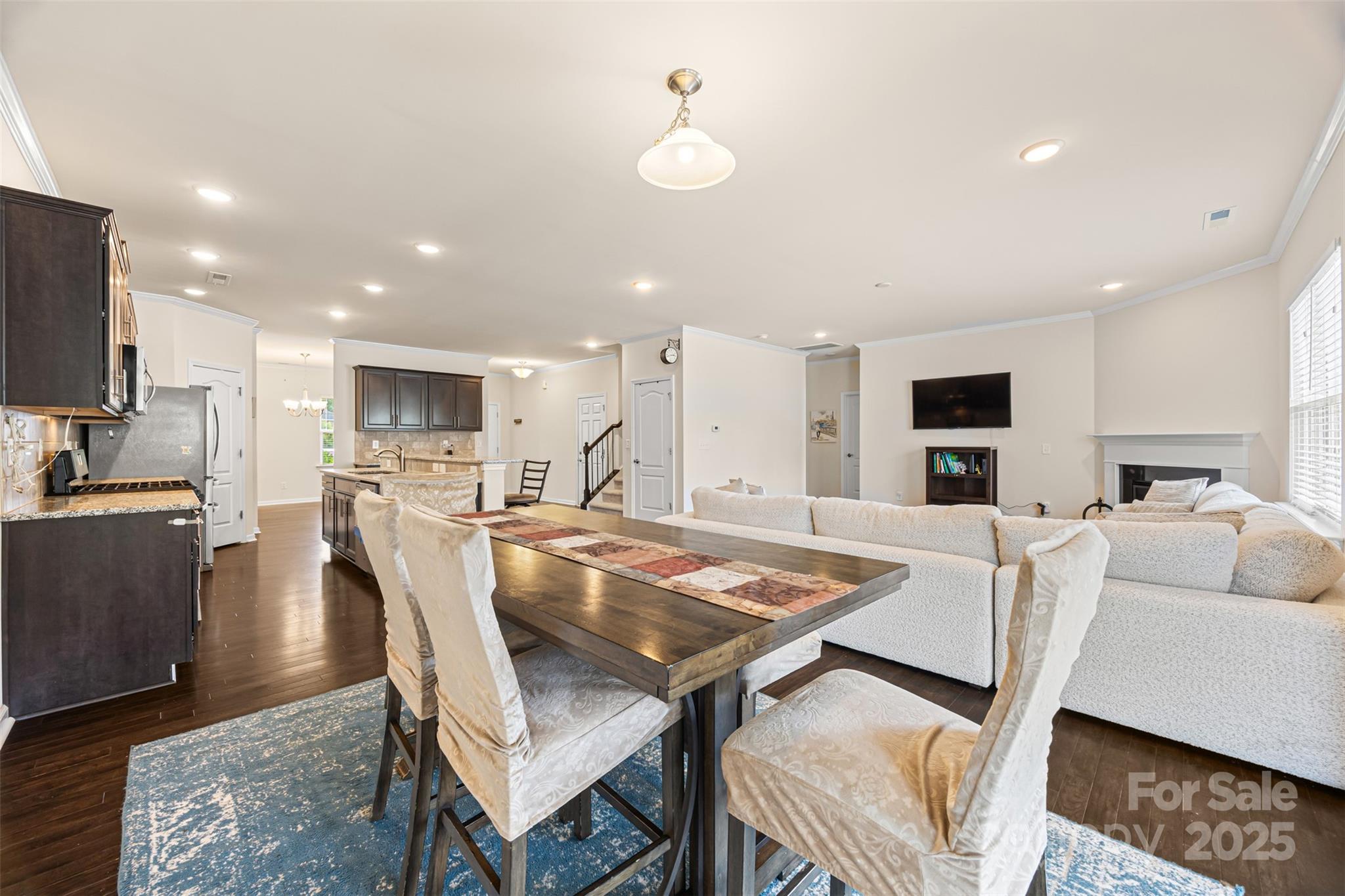 269 Keating Pl Drive Fort Mill, SC 29708 - Photo 23 of 48 a living room with stainless steel appliances furniture dining table and chairs