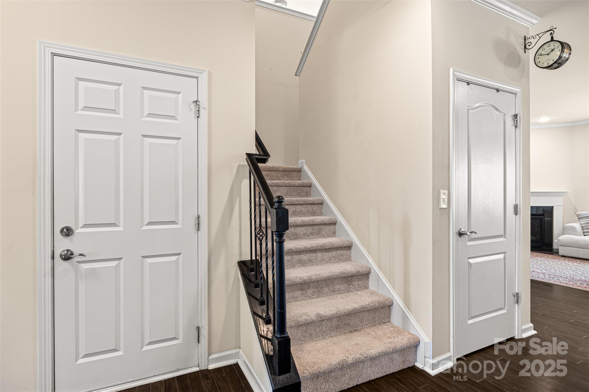 269 Keating Pl Drive Fort Mill, SC 29708 - Photo 28 of 48 a view of a hallway with wooden floor and entryway