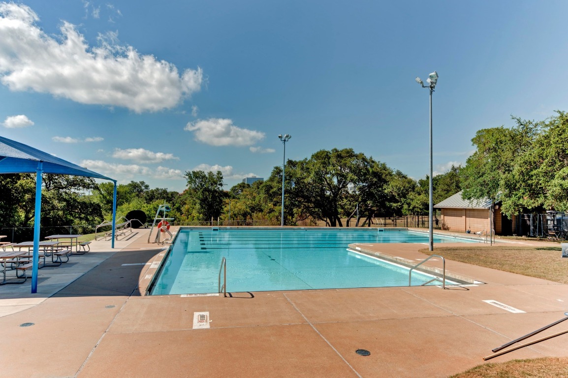 4615 Sidereal Drive Austin, TX 78727 - Photo 29 of 40 Community pool featuring a patio