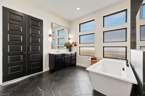 a room with furniture and window