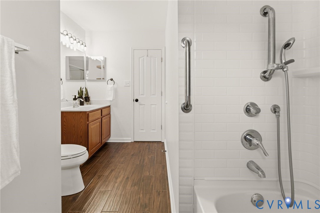 7807 Clover Ridge Place Chesterfield, VA 23832 - Photo 27 of 51 Bathroom featuring a built-in bathtub with subway
