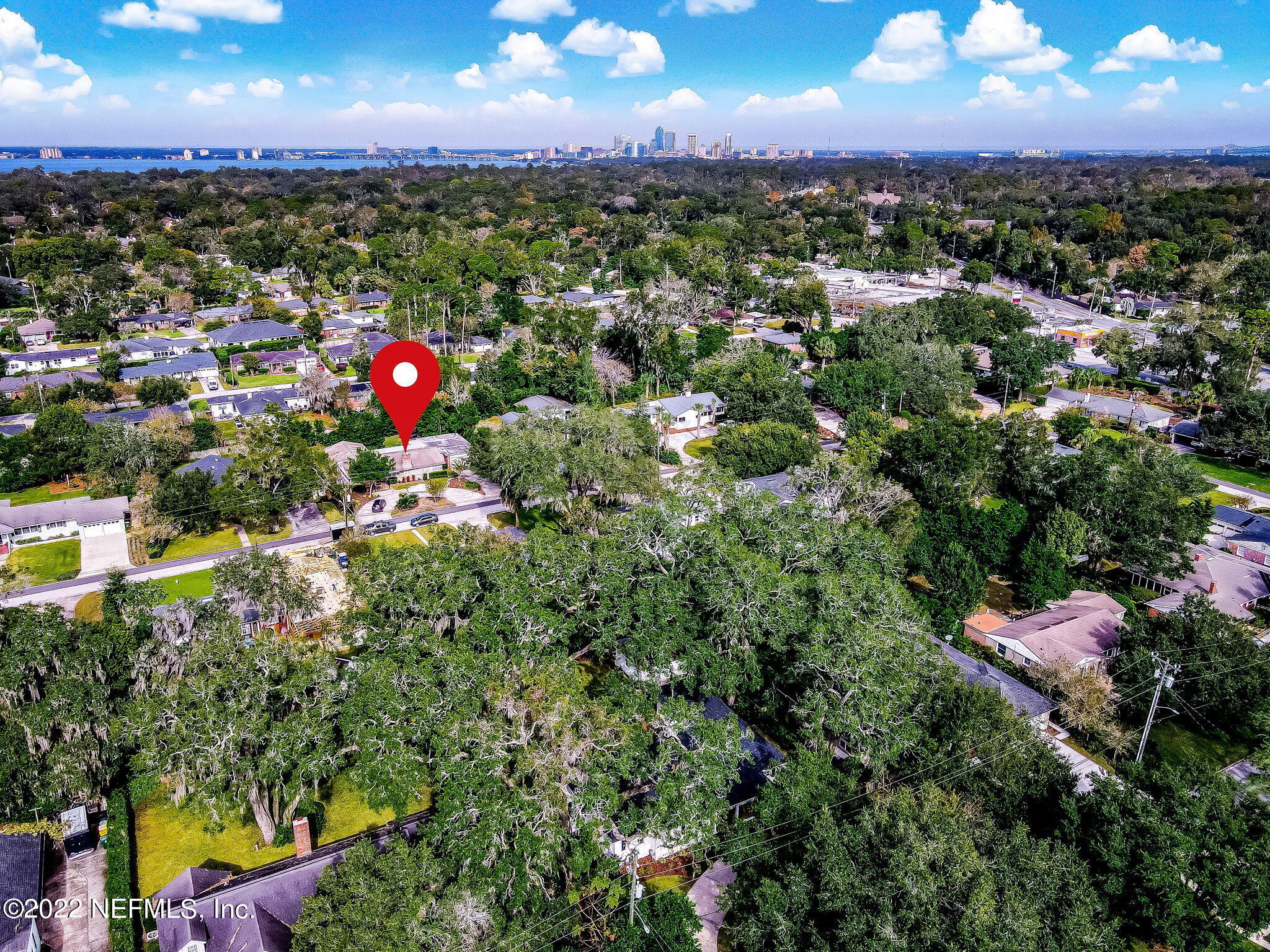 1247 Ardsley Road Jacksonville, FL 32207 - Photo 40 of 41 1247 Ardsley to Downtown Perspective