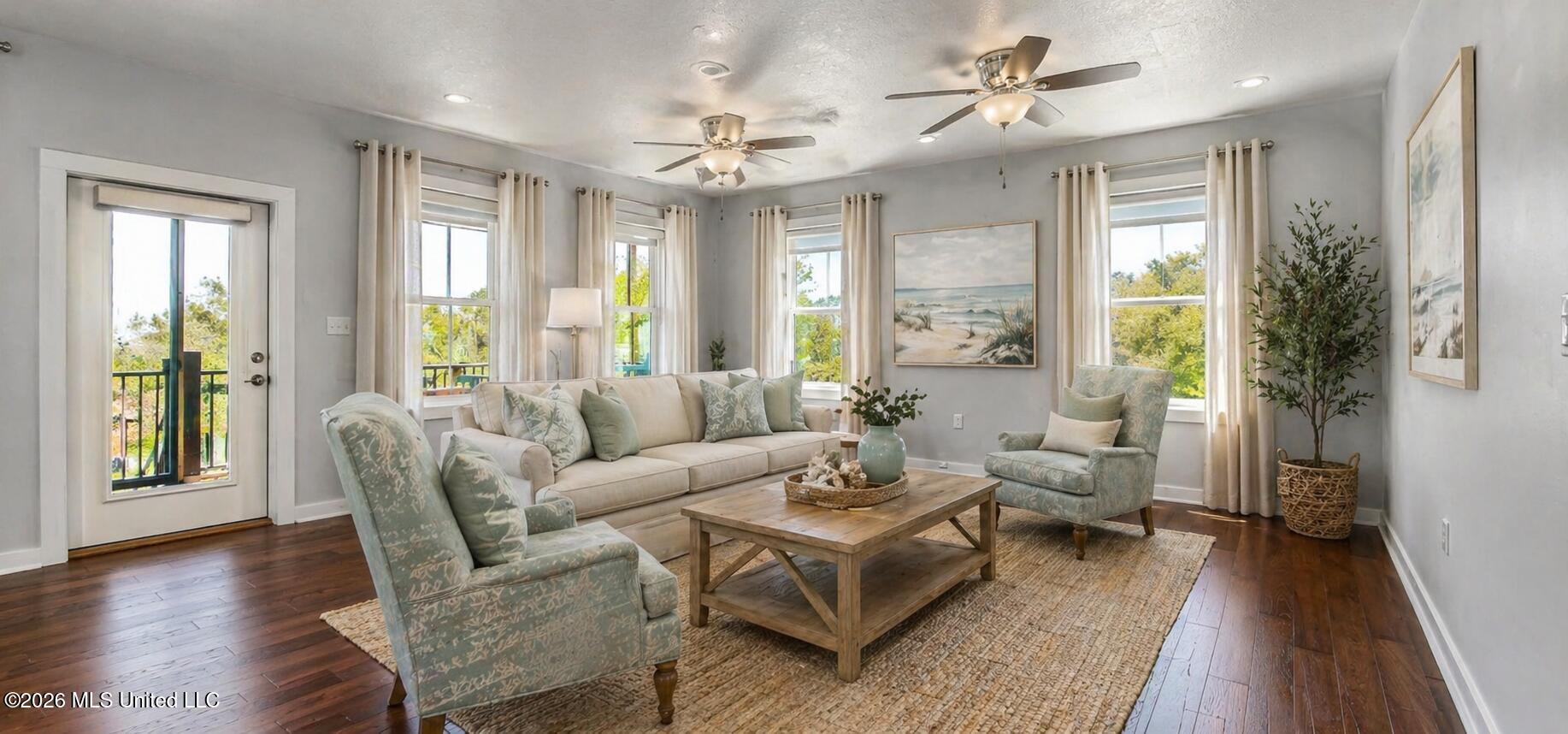 100 Pitcher Point Long Beach, MS 39560 - Photo 6 of 27 Living Room_Staged